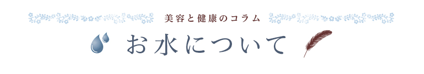 美容と健康のコラム 美容と健康に必要な成分