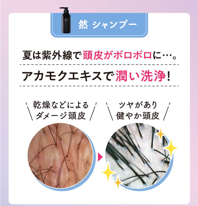 然シャンプー