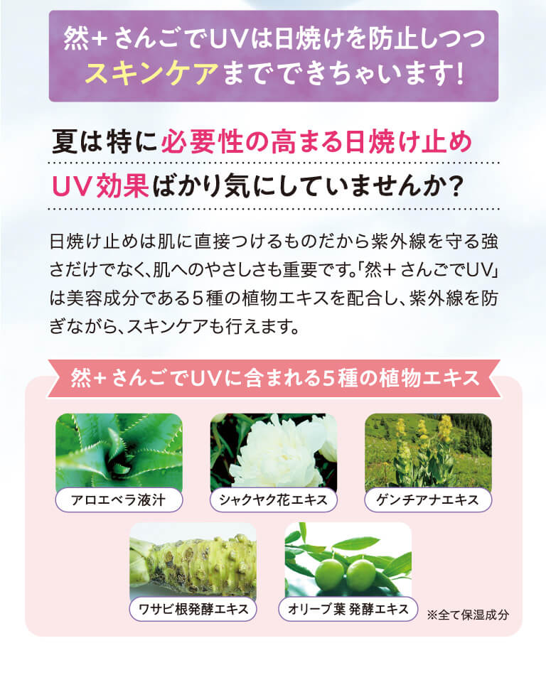スキンケアまでできちゃいます