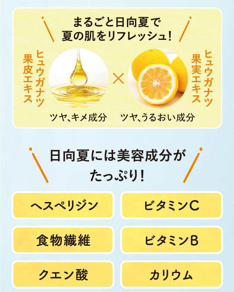 日向夏には美容成分がたっぷり！