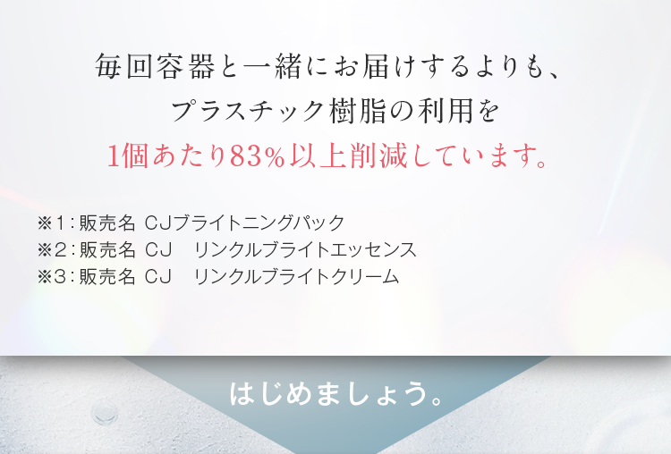 『ブライトニング ウォッシュ』は83.8％削減※2しています。