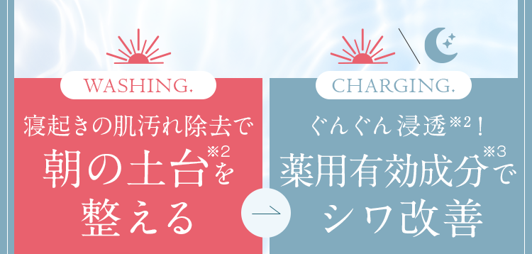 寝起きの肌汚れ除去で朝の土台を整える