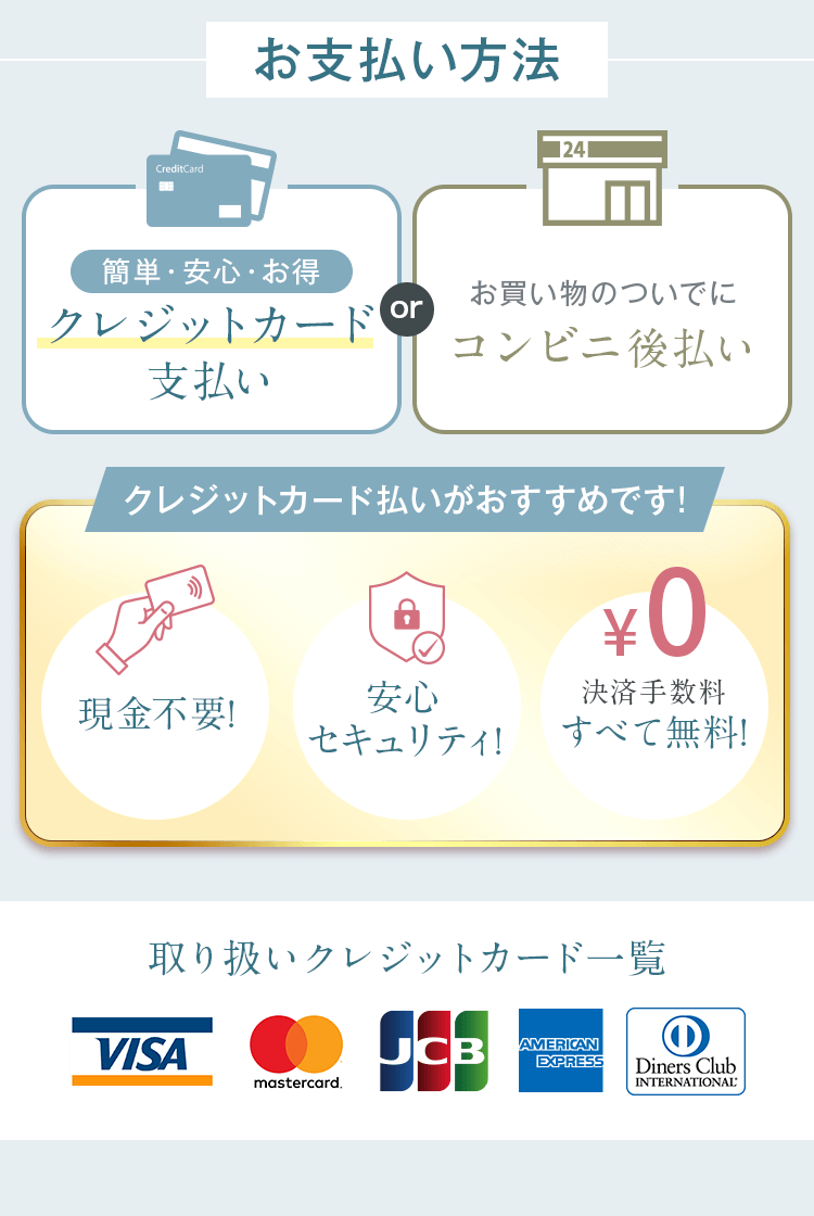 お支払い方法