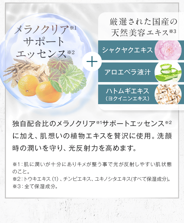 メラノクリアサポートエッセンス