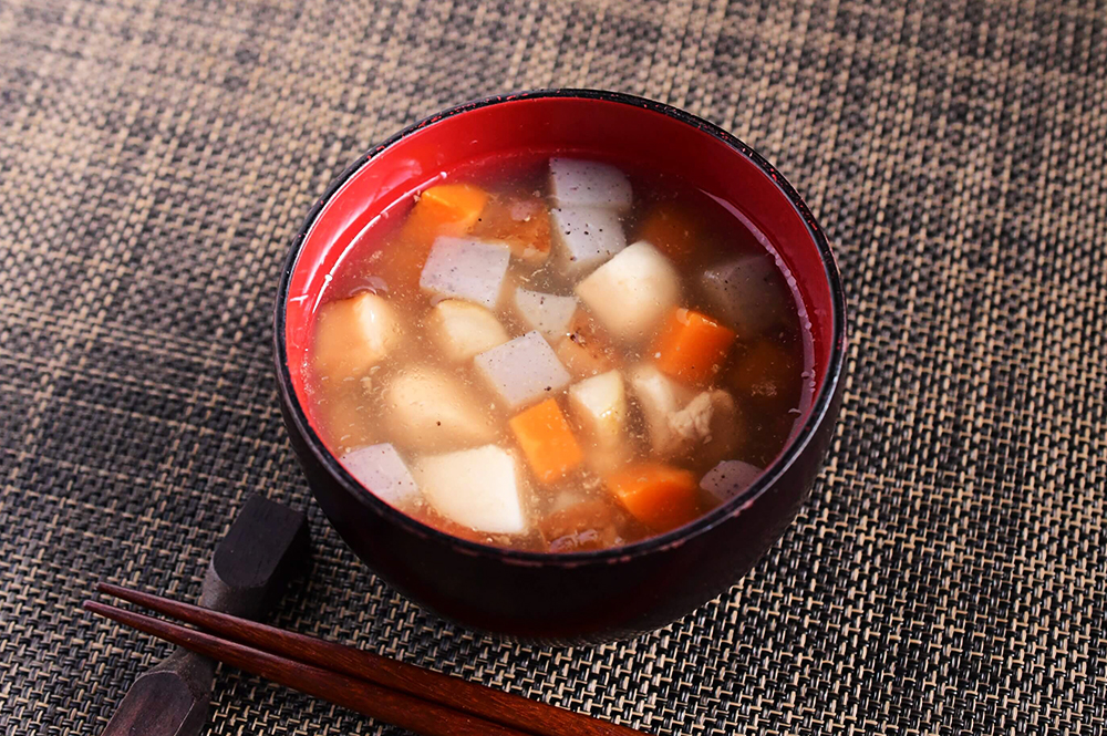 万能おだしで作る郷土料理だぶ汁