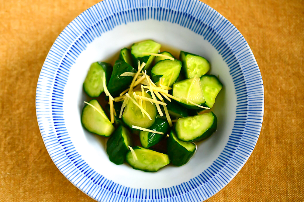きゅうりの浅漬け