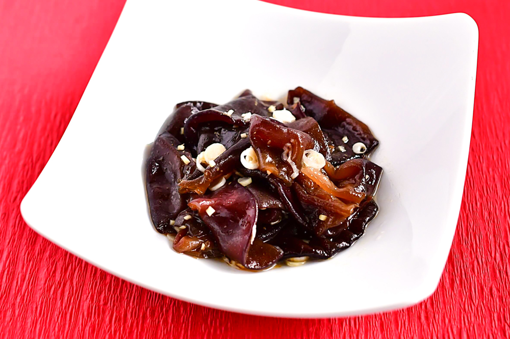 きくらげのピリ辛和え