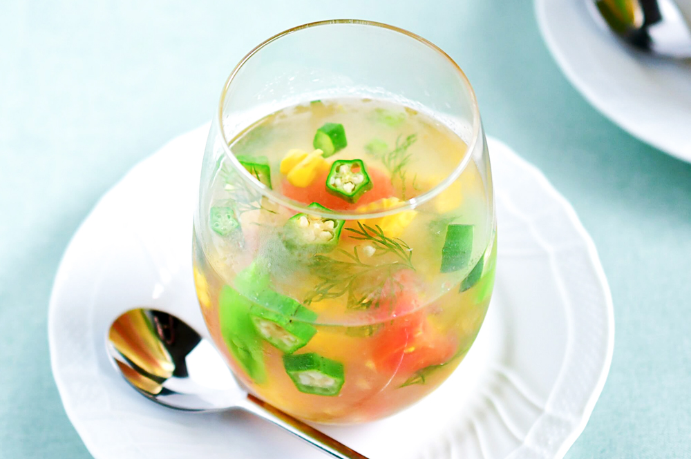 夏野菜のジュレ