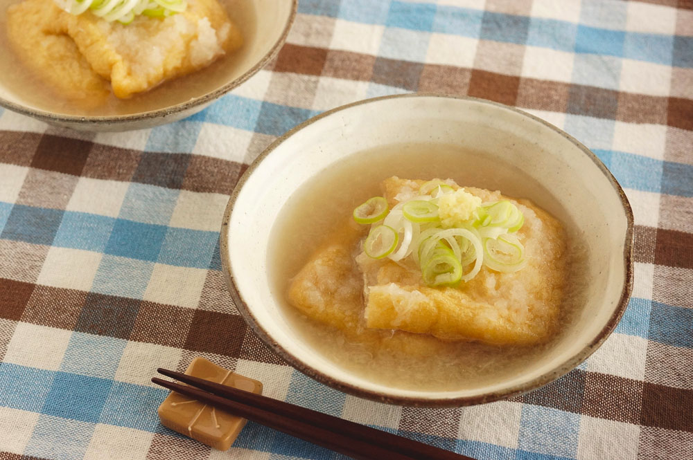 玄米餅のみぞれ煮