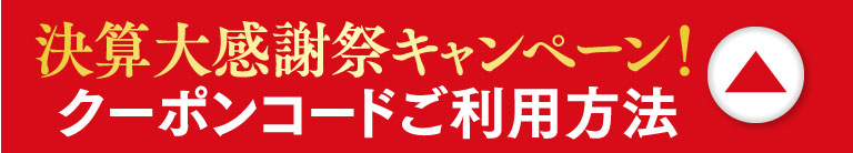 15%OFFクーポンコードのご利用方法オープン