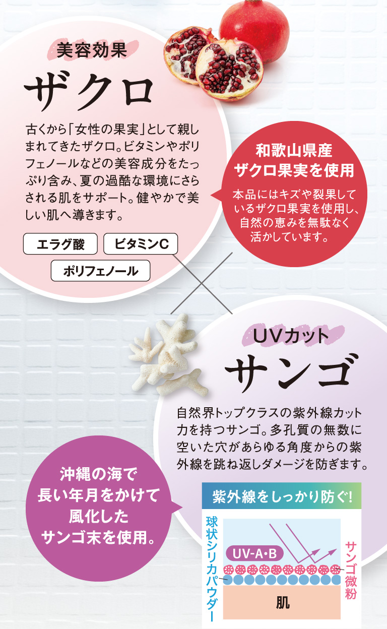 ザクロ・サンゴ