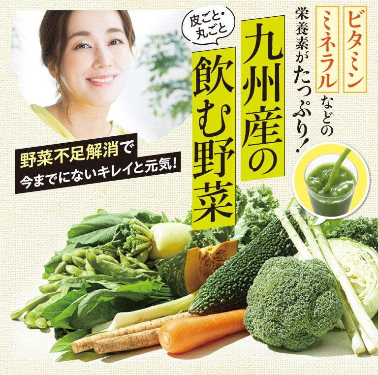 九州産の飲む野菜
